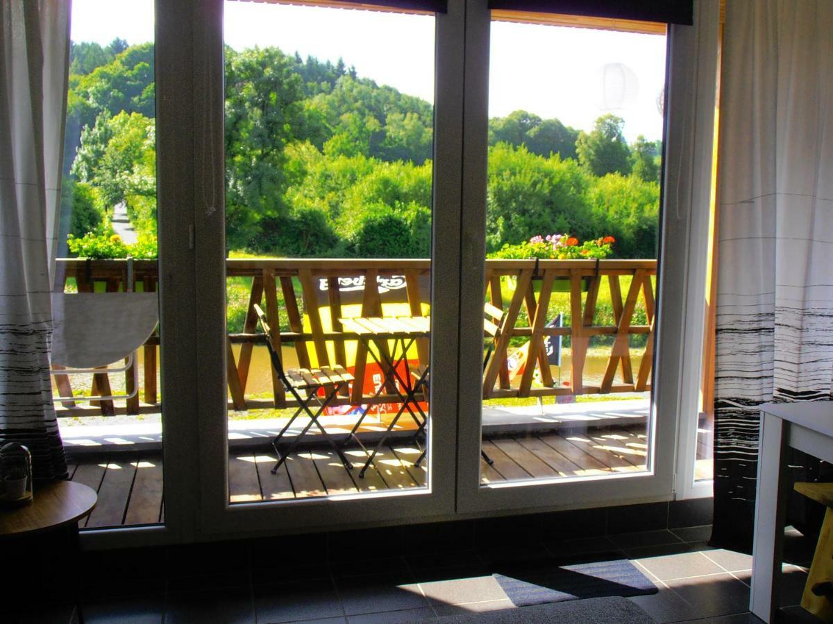Studio Le Vedeur Avec Balcon Vue Sur Riviere Durbuy Eksteriør bilde